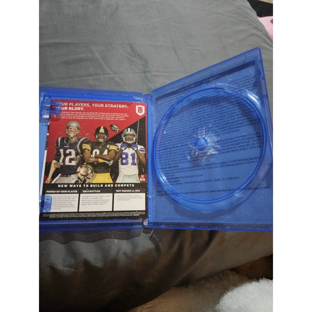 Madden NFL 19 Sony PlayStation 4 PS4 EA Sports Football Game Antonio Brown Cover